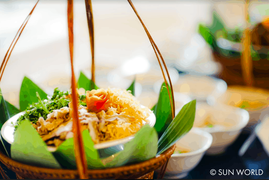 Những món ăn ở Buffet Club được chế biến đậm đà bản sắc ẩm thực Việt Nam