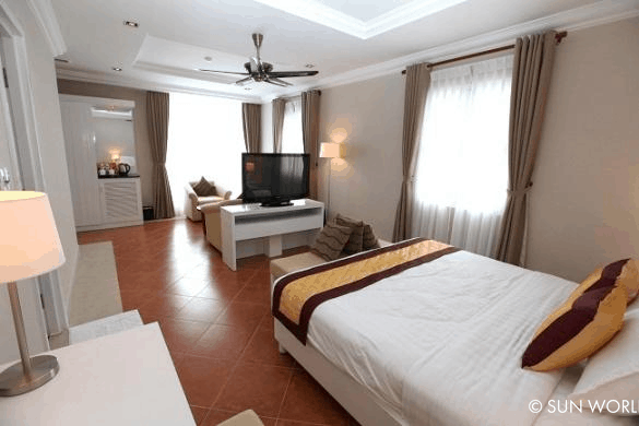 Thiết kế nội thất bên trong khách sạn Debay đơn giản, tinh tế