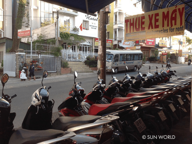 Các địa điểm cho thuê xe máy ở Đà Nẵng, Hội An thường giao, nhận xe tận nơi, thuận tiện cho du khách.