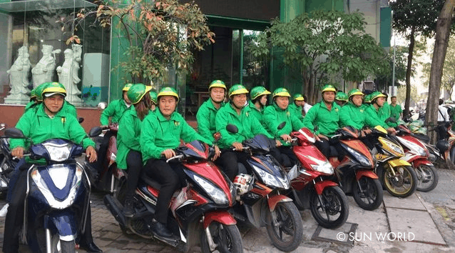 Đà Nẵng có nhiều hãng xe ôm công nghệ hoạt động