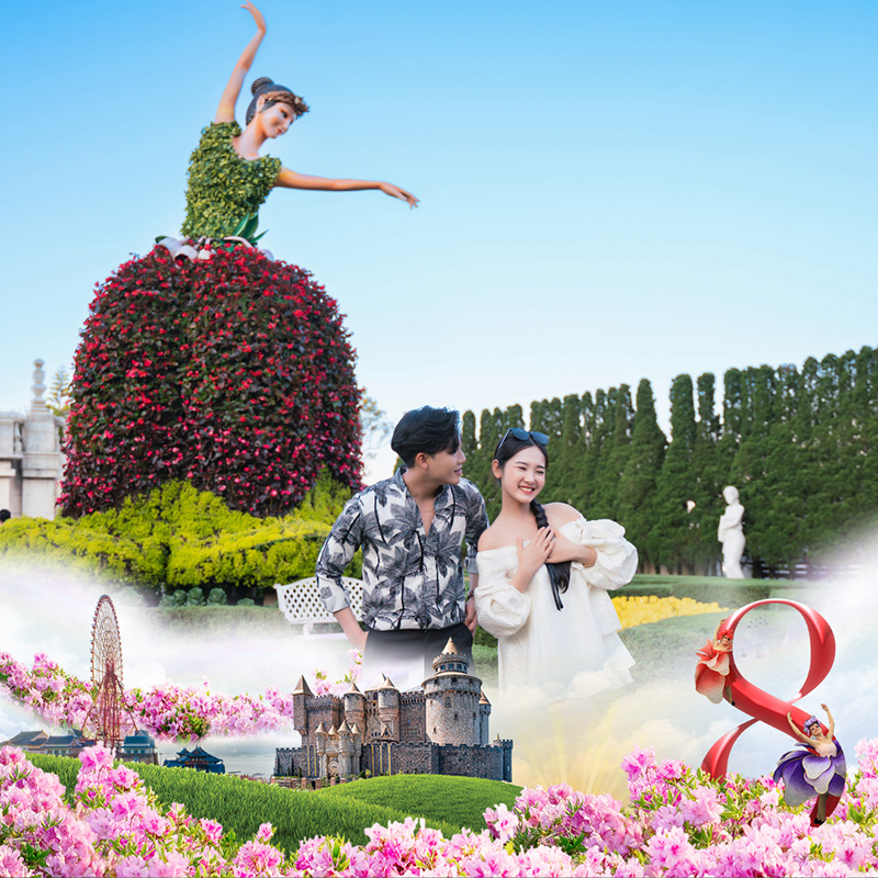 Capture Loving Moments With Your Loved One On March 8 Amidst The Poetic Scenery At Ba Na