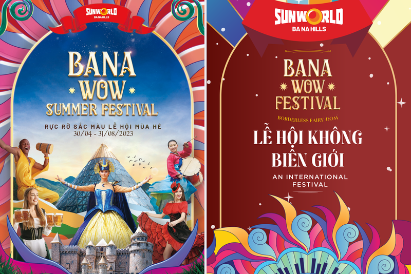 Banner lễ hội Bana Wow Summer Festival hưởng ứng Lễ hội Tận hưởng mùa Hè - Enjoy Danang