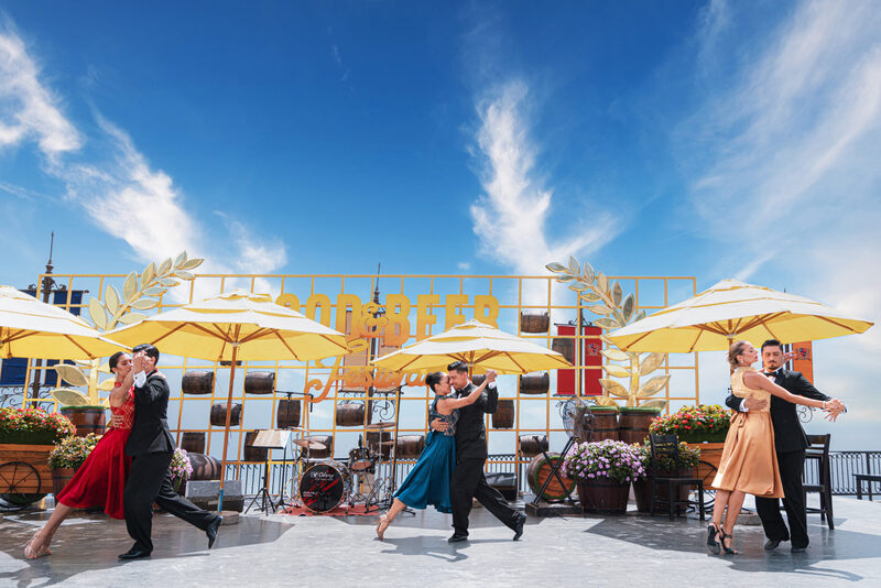 Điệu múa Tango được tái hiện tại sân khấu Food & Beer