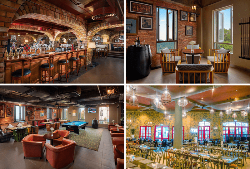 Hệ thống nhà hàng, quán cafe, lounge sang trọng, đa dạng phong cách ở Mercure Ba Na Hills