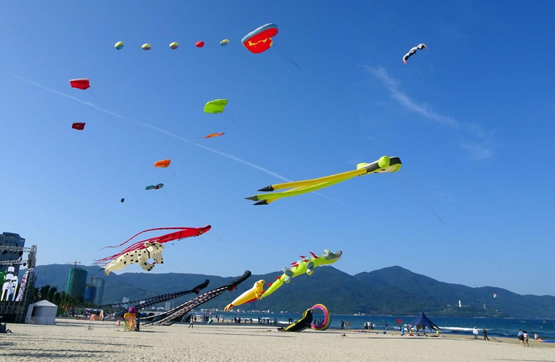 Kite Art Show At Bien Dong Park