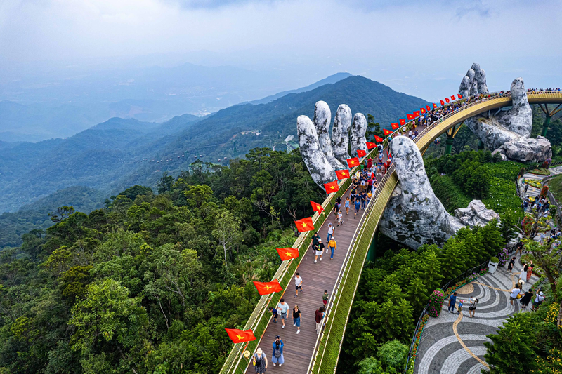 The Beauty Of The Golden Bridge