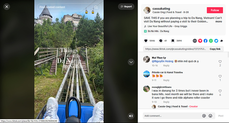 Cassie Ong Has Highlighted The Alpine Coaster As A Must Try Attraction