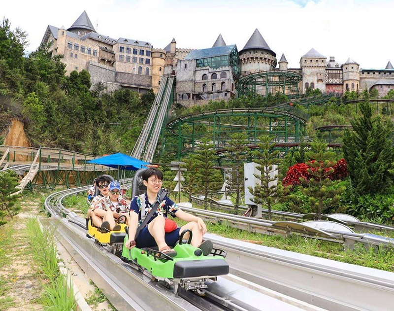 The Alpine Coaster Ride Can Cary Range Of Participants