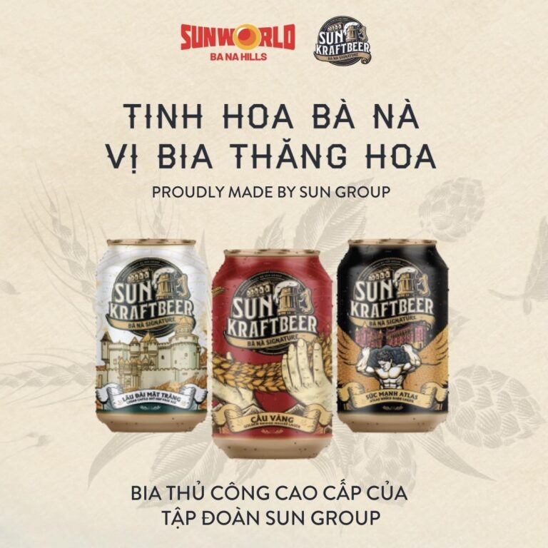 Ra mắt thương hiệu Sun KraftBeer – Bia thủ công cao cấp của Sun Group